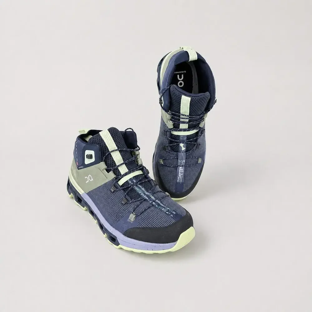 On Cloudtrax Hiking Trekking Shoes 5399053 Womens US9.5/EU41 Reseda Lavender